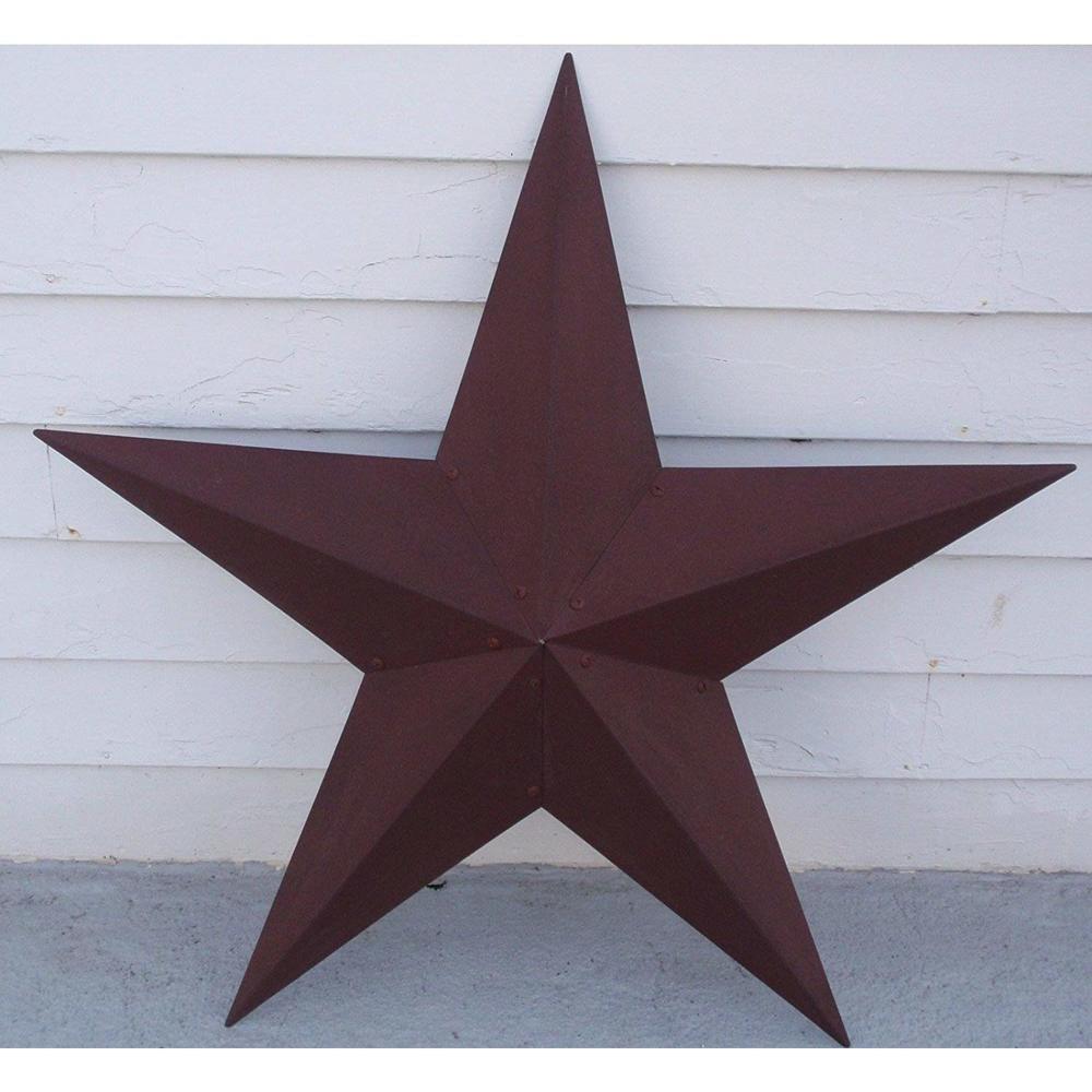 Cwi Gifts Metal Barn Star - 36 Inch Galvanized Hanging Star - Farmhouse Wall🤎